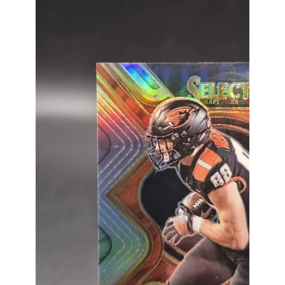 2023 Panini Select Luke Musgrave RS-LMU Rookie Signatures Silver Prizm RC Auto